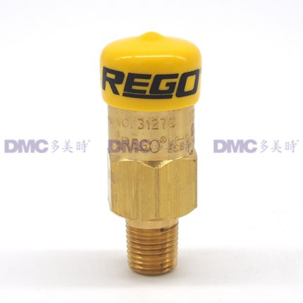 RegO 3127G Brass Safety Valves